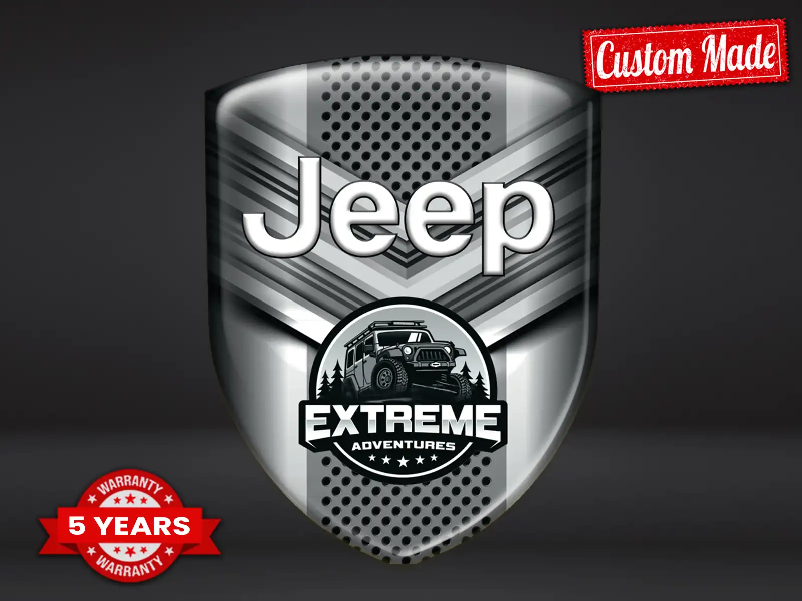 Jeep Car Silicone Stickers Pro Max Lasting Stylish